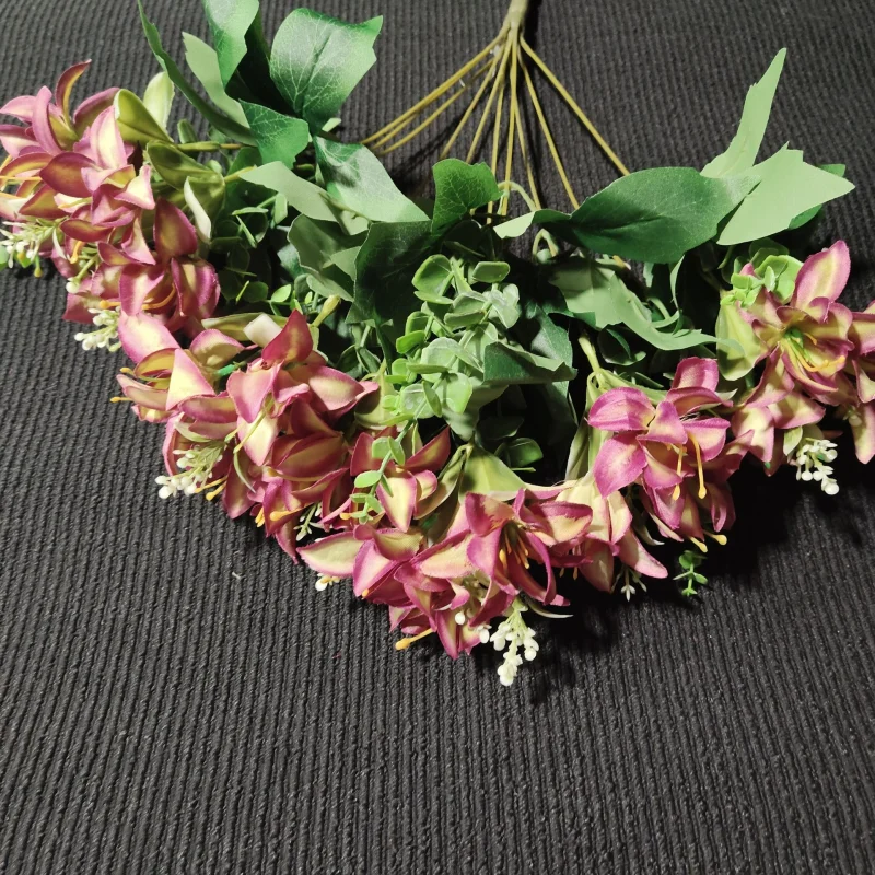 Bukiet Jaśmin z Eukaliptusem, 50 cm (Różowy)
